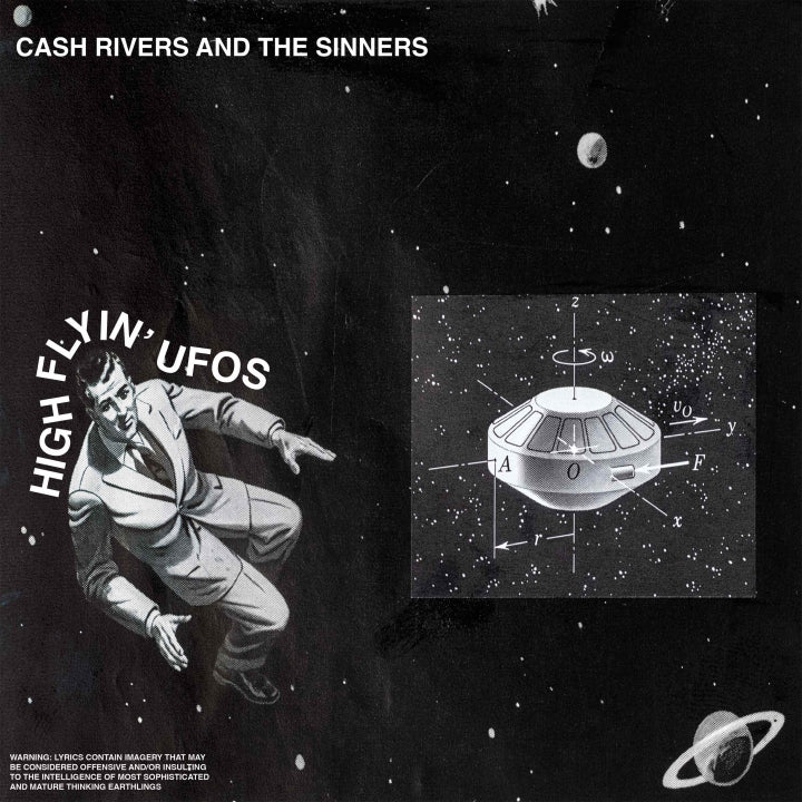Cash Rivers And The Sinners (Guided By Voices) - High Flyin' UFOs (Vinyl LP) PRE-ORDER - Out 10/2/26