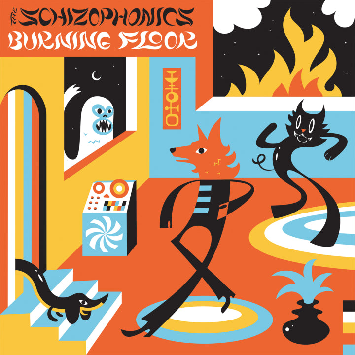 The Schizophonics - Burning Floor (Vinyl LP, Alternative Tentacles) PRE-ORDER - Out 12/11/26