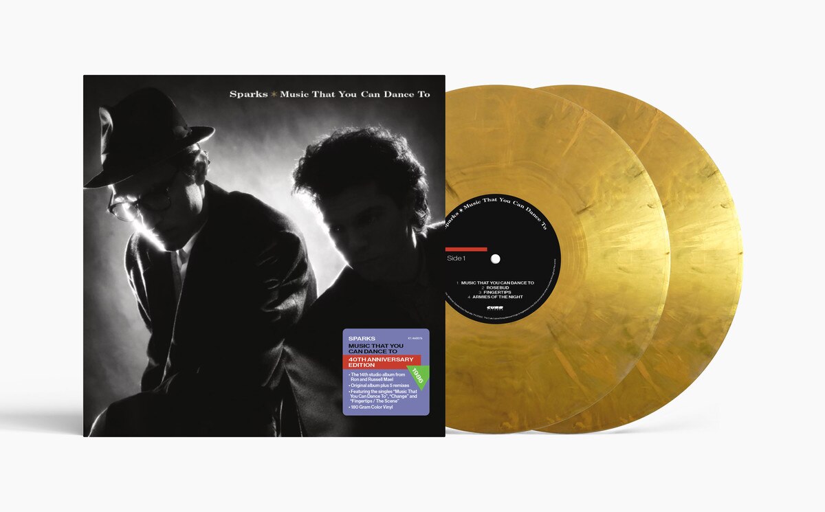 Sparks - Music That You Can Dance To: 40th Anniversary Deluxe Edition (2LP, Metallic Gold Vinyl) PRE-ORDER - Out 10/30/26