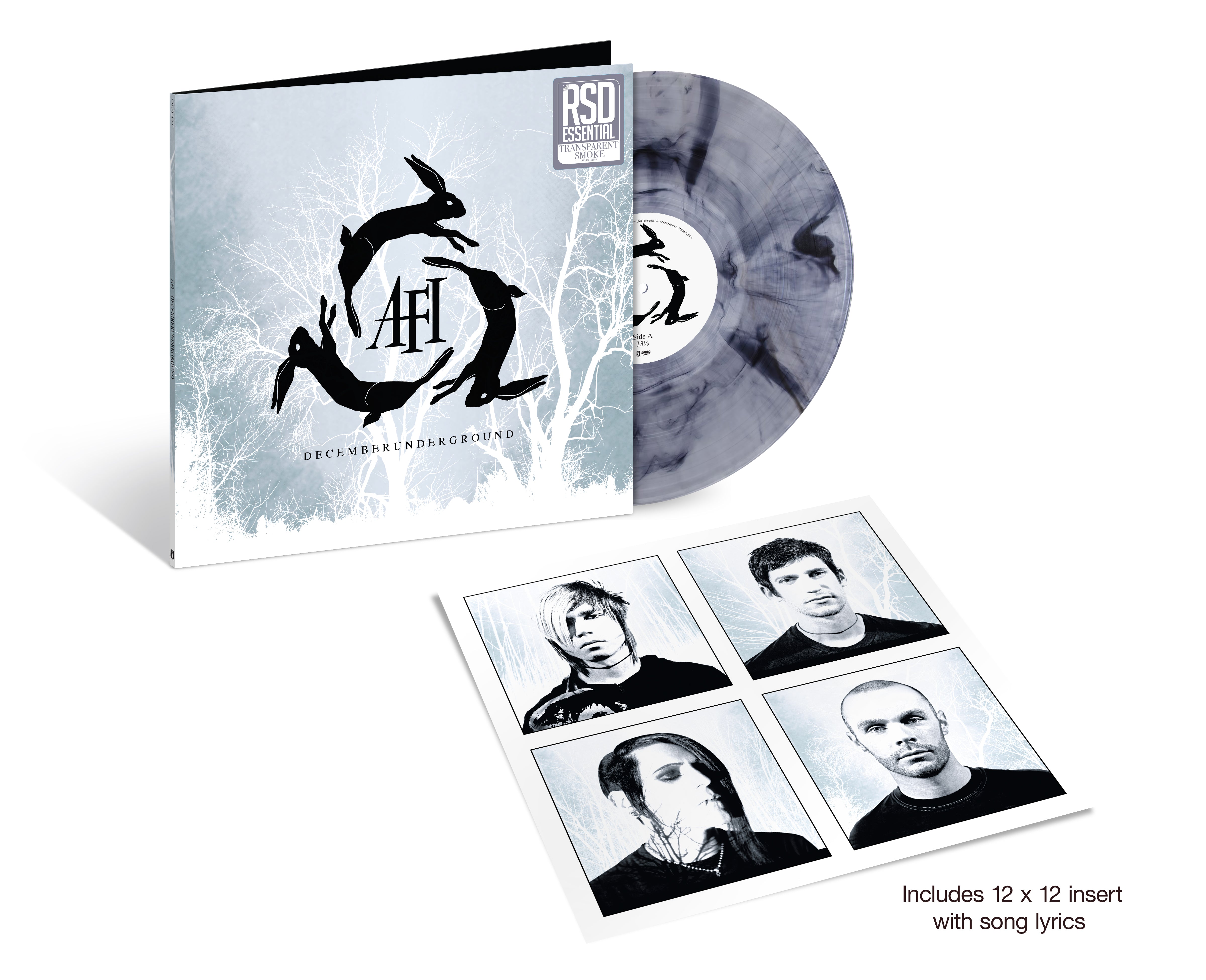 AFI - Decemberunderground (Transparent Smoke Vinyl) PRE-ORDER - Out 6/19/26