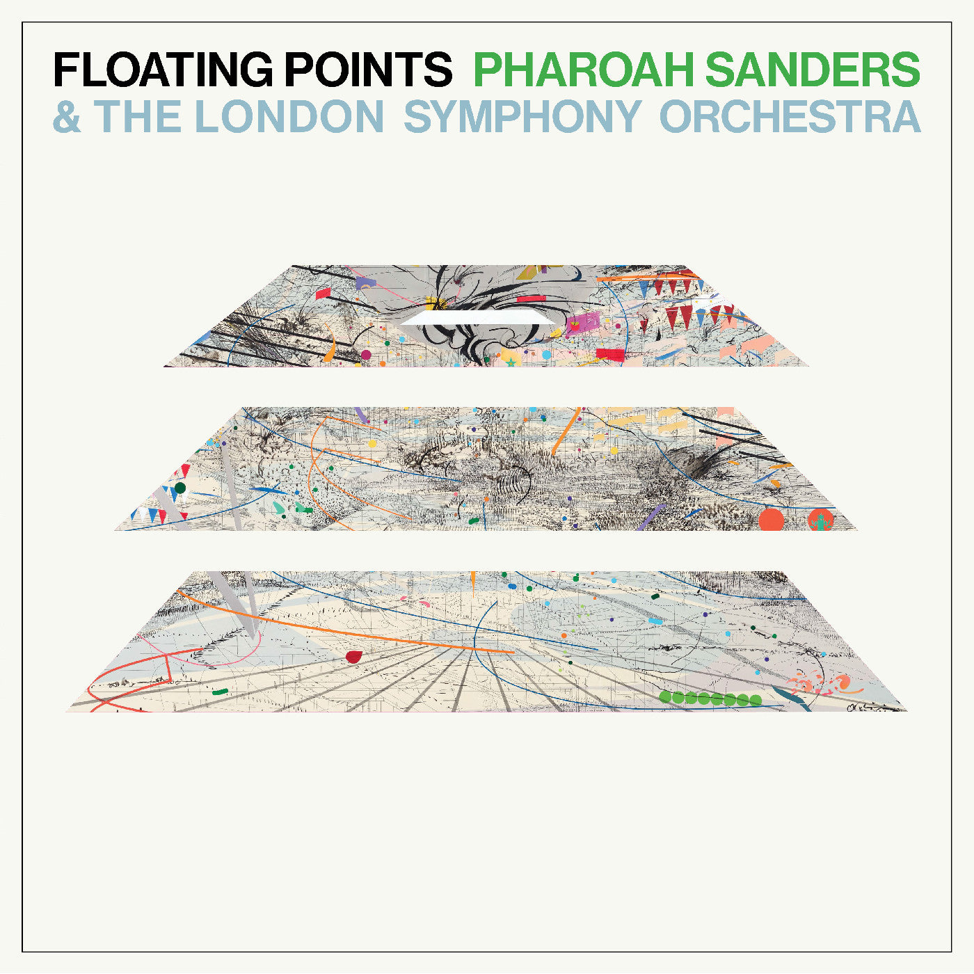 Floating Points & Pharoah Sanders - Promises (5th Anniversary) (Blue/Green Vinyl)