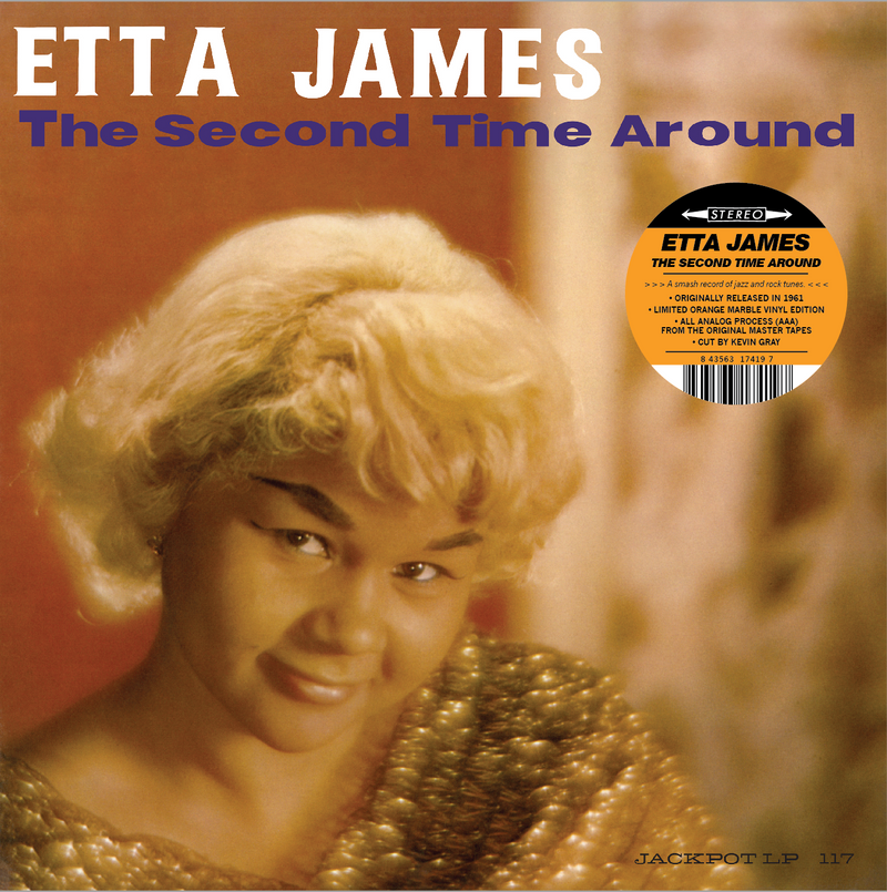 PRE-ORDER: Etta James - The Second Time Around (Orange Marbled Vinyl)