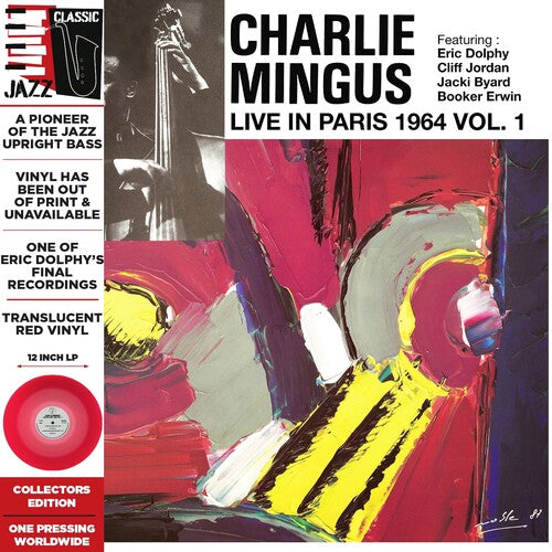 Mingus, Charlie - Live in Paris, 1964 Vol. 1 (Red Vinyl)