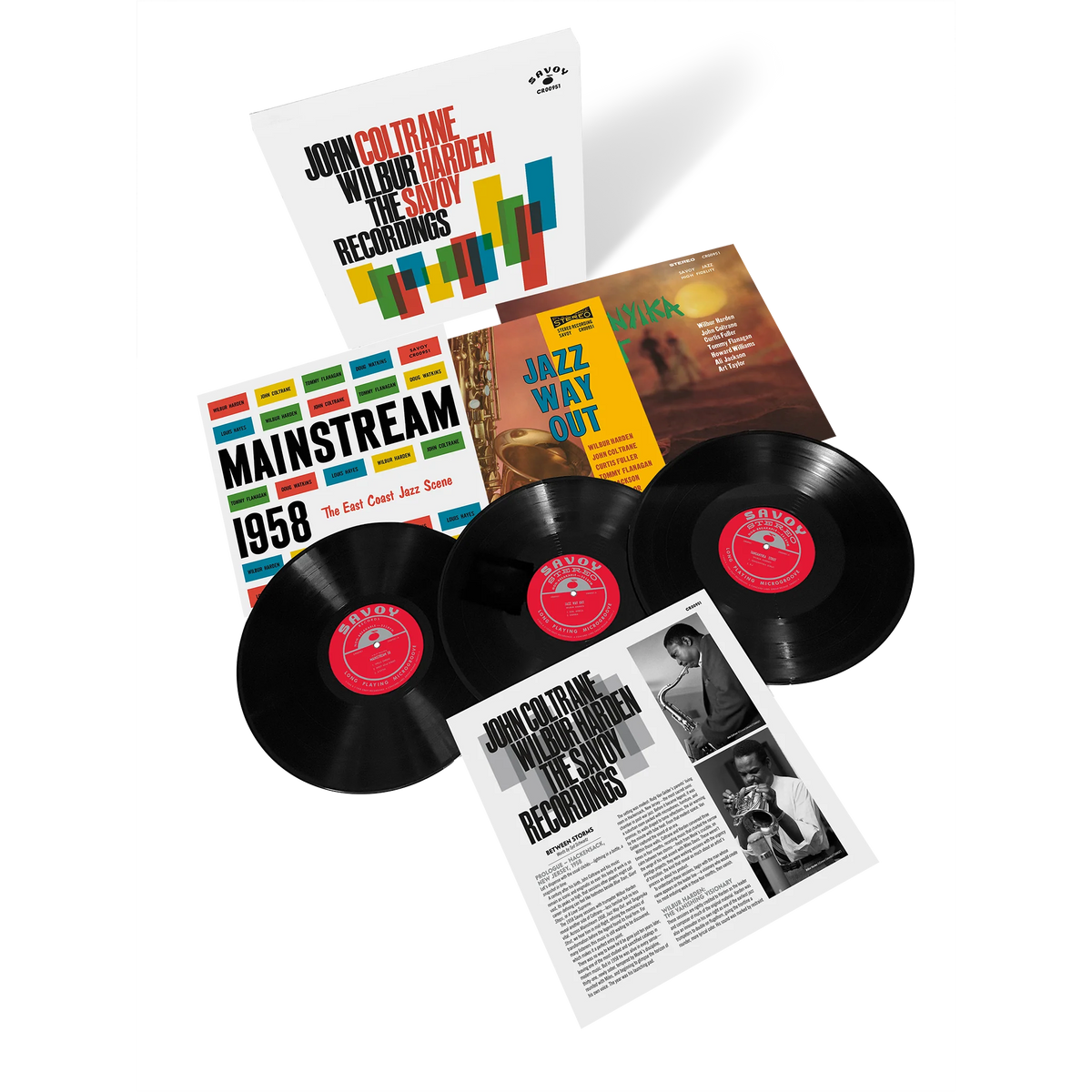 John Coltrane & Wilbur Harden - The Savoy Recordings (3LP Box Set) PRE-ORDER - Out 11/13/26