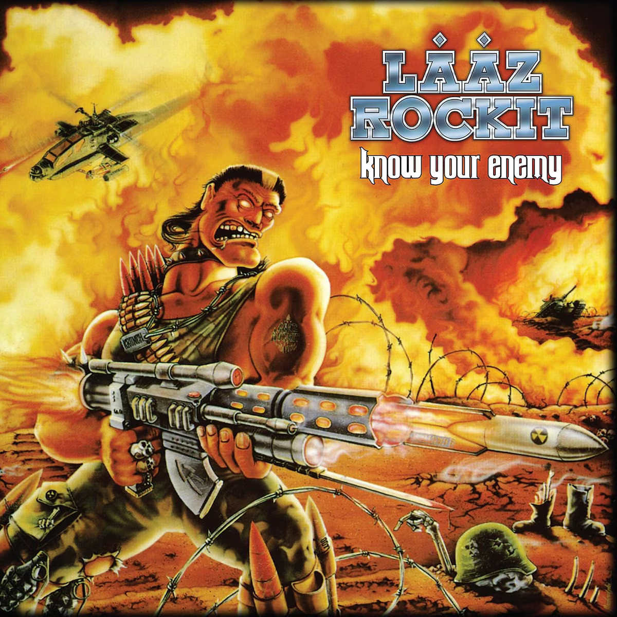 Laaz Rockit - Know Your Enemy (Vinyl LP) PRE-ORDER - Out 8/28/26