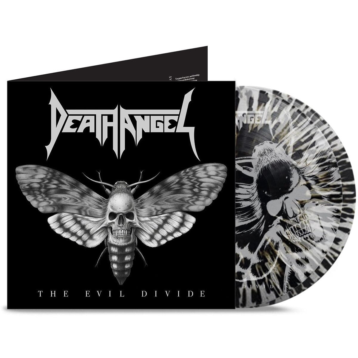 Death Angel - The Evil Divide: 10th Anniversary (2LP, Clear/Black Splatter Vinyl) PRE-ORDER - Out 7/24/26