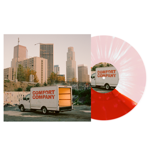 Bearings - Comfort Company (Half Baby Pink/Half Red w/ white Splatter Vinyl) PRE-ORDER - Out 11/7/25