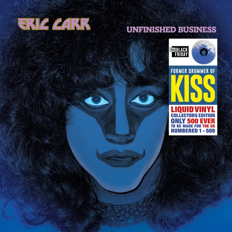 Carr, Eric from KISS - Unfinished Business: The LIQUID VINYL NUMBERED EDITION (Liquid Vinyl LP)
