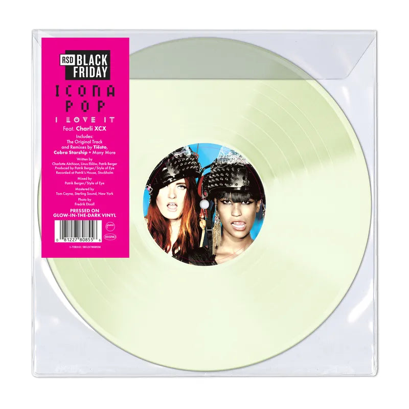 Icona Pop - I Love It (Feat. Charli XCX) (Glow in the Dark Vinyl)
