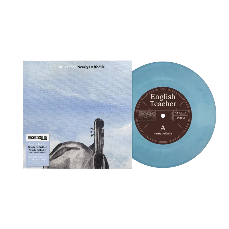 English Teacher - Nearly Daffodils (7", Blue Vinyl)
