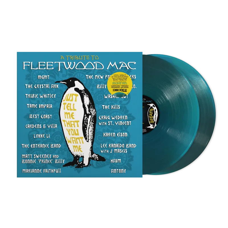 Various Artists - Just Tell Me You Love Me: A Tribute to Fleetwood Mac (2LP, Blue Vinyl)