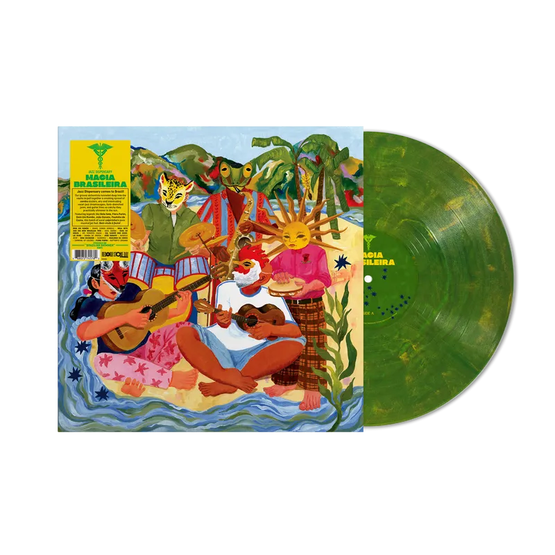 Various Artists - Jazz Dispensary: Magia Brasileria (Green/Yellow/Gold Vinyl)