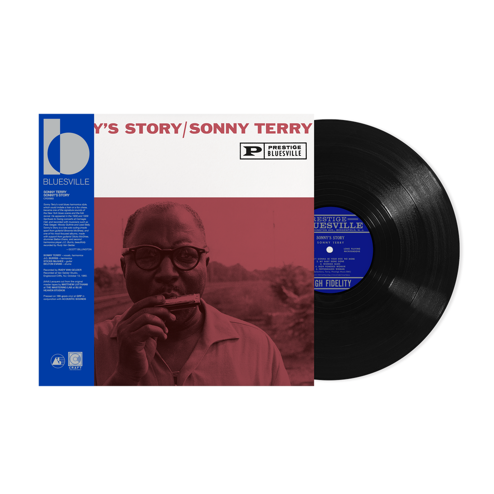 Sonny Terry - Sonny's Story (Bluesville Acoustic Sounds Series Vinyl LP) PRE-ORDER - Out 11/20/26