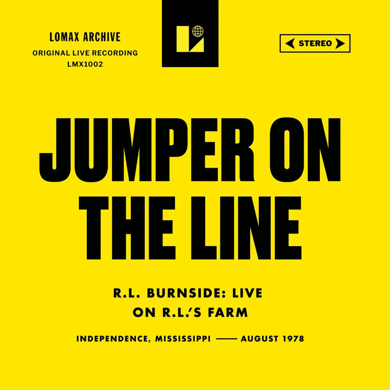 R.L. Burnside - Jumper On The Line (Live On R.L.'s Farm) (7")