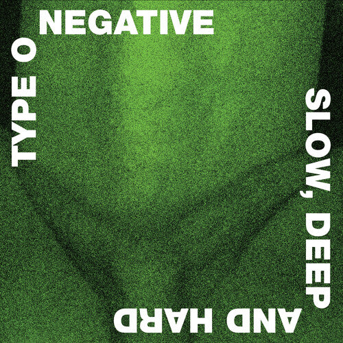 Type O Negative - Slow, Deep And Hard (2LP, Green/Black Marbled Vinyl)
