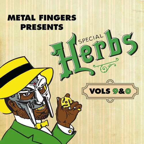 MF Doom- Metal Fingers Presents: Special Herbs Vol. 9 & 0 (2LP, Evergreen Vinyl) PRE-ORDER - Out 9/5/25