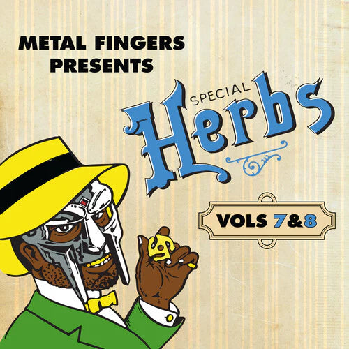 MF Doom- Metal Fingers Presents: Special Herbs Vol. 7 & 8 (2LP, Sky Blue Vinyl) PRE-ORDER - Out 9/5/25