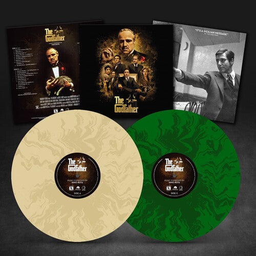 Nino Rota - The Godfather (Original Soundtrack, Green & Cream Vinyl, 2LP) PRE-ORDER - Out 12/26/25