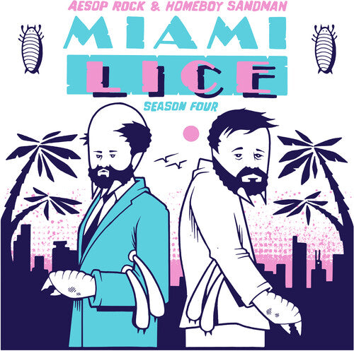 Lice (Aesop Rock & Homeboy Sandman) - Miami Lice: Season 4 (12" Vinyl EP) PRE-ORDER - Out 4/24/26