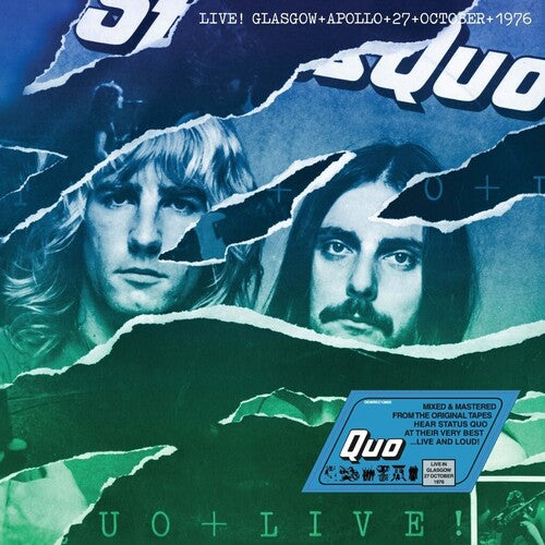 Status Quo - Live! Glasgow 1976 (2LP, Vinyl) PRE-ORDER - Out 4/24/26