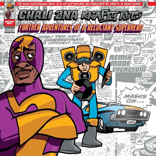 Chali 2na & Krafty Kuts - Further Adventures of a Reluctant Super Hero (Vinyl LP) PRE-ORDER - Out 4/3/26