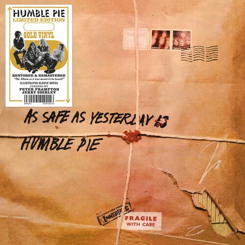 Humble Pie - As Safe As Yesterday Is (Gold Vinyl, Nice) PRE-ORDER - Out 5/15/26