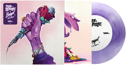 Nas & DJ Premier - Bouquet (To The Ladies) (Lavender 7" Vinyl) PRE-ORDER - Out 4/17/26