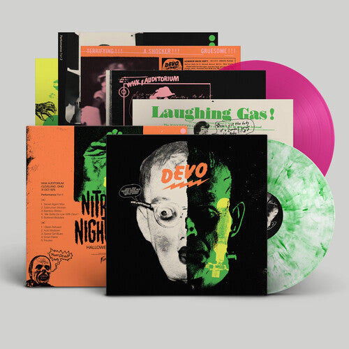 Devo - Nitrous Nightmare Halloween Live '75 (2LP, Haunted Striptease Vinyl) PRE-ORDER - Out 7/3/26