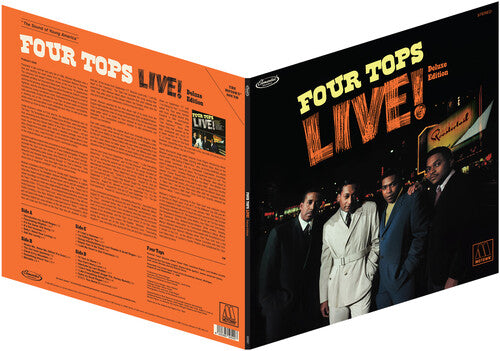 Four Tops - Four Tops Live! Deluxe Edition (2LP, Vinyl) PRE-ORDER - Out 7/24/26