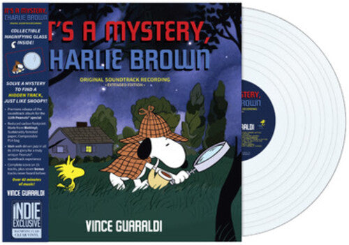 It's a Mystery, Charlie Brown (Original Soundtrack by Vince Guaraldi) (Clear Vinyl)