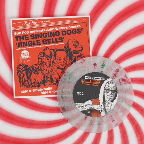 John Waters - John Waters Covers The Singing Dogs' Jingle Bells (Colored Vinyl, Sub Pop) PRE-ORDER - Out 7/24/26