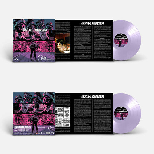 Goblin - Il Ras del Quartiere OST (Clear Lilac Vinyl) PRE-ORDER - Out 6/26/26