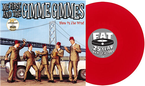 Me First and the Gimme Gimmes -  Blow in the Wind: 25th Anniversary (Apple Red Vinyl) PRE-ORDER - Out 8/14/26