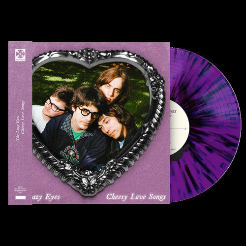 Lazy Eyes - Cheesy Love Songs (Purple Black Splatter Vinyl) PRE-ORDER - Out 8/21/26