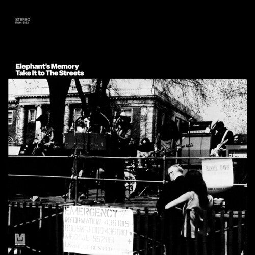 Elephant's Memory - Take It To The Streets (Clear w/ Black Swirl Vinyl) PRE-ORDER - Out 8/7/26