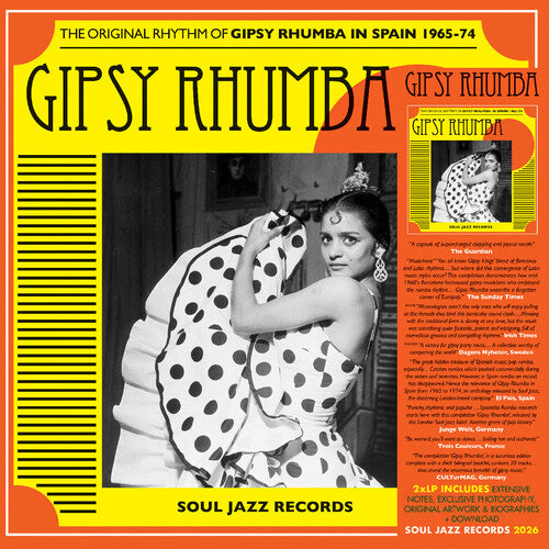 Various Artists - Gipsy Rhumba: The Original Rhythm of Gipsy Rhumba in Spain 1965-74 (2LP, Vinyl) PRE-ORDER - Out 8/7/26