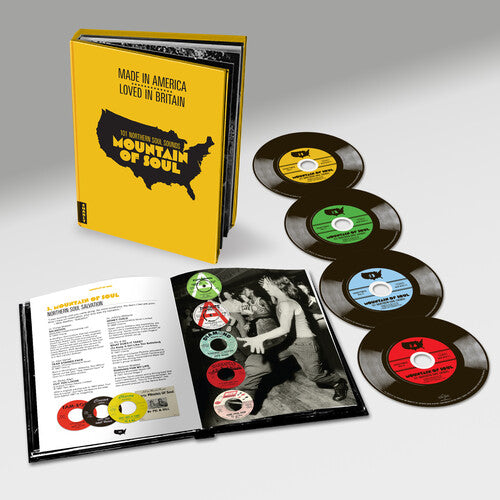 Various Artists - Mountain of Soul: 101 Northern Soul Sounds (4CD + Book) PRE-ORDER - Out 8/14/26