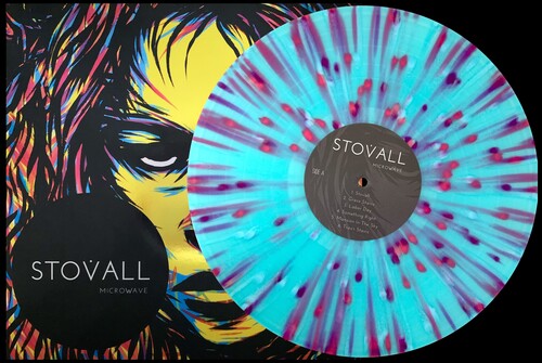 Microwave - Stovall: 10 Year Anniversary Edition (Ice Blue with Purple, Hot Pink and Baby Blue Splatter Vinyl