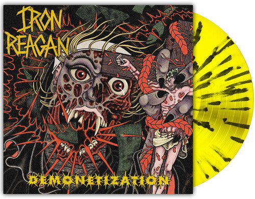 Iron Reagan - Demonetization (Yellow Black Splatter Vinyl) PRE-ORDER - Out 9/18/26