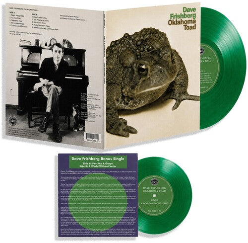 Dave Frishberg - Oklahoma Toad (2LP, Green Vinyl + 7" Single) PRE-ORDER - Out 10/16/26