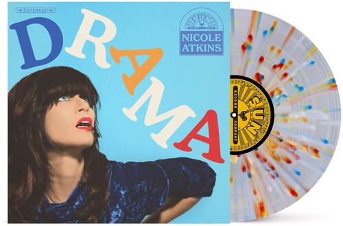Nicole Atkins - Drama (Translucent Clear Red Blue Yellow Splatter Vinyl, Sun Records) PRE-ORDER - Out 9/18/26