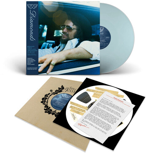 Waylon Jennings - Diamonds (Indie Exclusive Baby Blue Vinyl) PRE-ORDER - Out 11/13/26