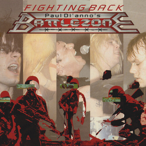 Paul Di’Anno's Battlezone - Fighting Back (Red Smoke Vinyl) PRE-ORDER - Out 8/21/26