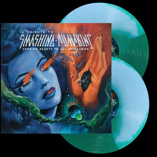Various Artists - A Tribute To Smashing Pumpkins: Sending Hearts To All My Dearies (2LP, Baby Blue Green Vinyl) PRE-ORDER - Out 10/16/26
