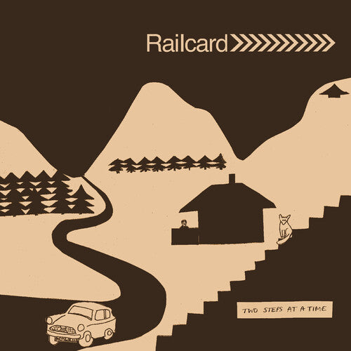 Railcard (Heavenly) - Two Steps at a Time (Transparent Tan Vinyl) PRE-ORDER - Out 9/25/26
