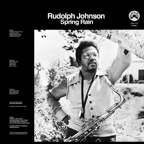 Rudolph Johnson - Spring Rain: Remastered (Limited Edition Blue Black Swirl Vinyl) PRE-ORDER - Out 11/6/26