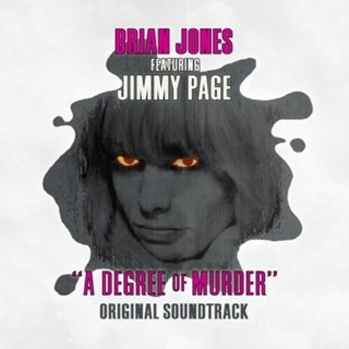 Brian Jones w/ Jimmy Page - A Degree Of Murder OST (White Vinyl) PRE-ORDER - Out 10/16/26