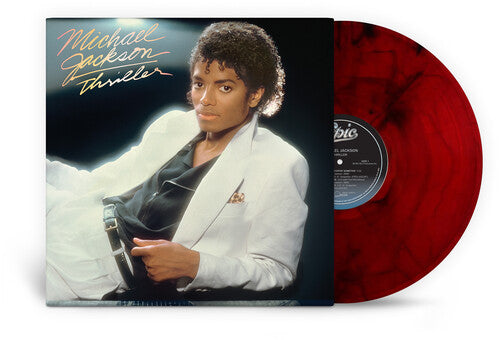 Michael Jackson - Thriller (Red & Black Marble Vinyl) PRE-ORDER - Out 10/30/26