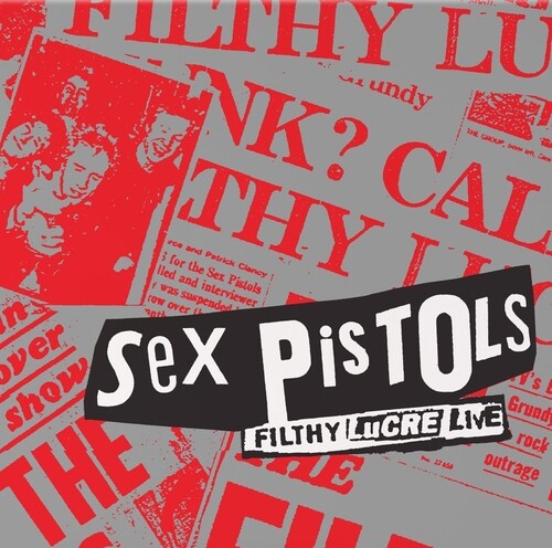 Sex Pistols - Filthy Lucre Live: 30th Anniversary (2LP, Red Vinyl) PRE-ORDER - Out 9/11/26