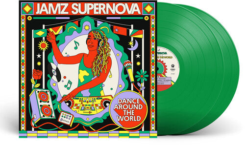 Various Artists - Jamz Supernova: Dance Around The World (2LP, Green Vinyl, Mr. Bongo) PRE-ORDER - Out 10/16/26